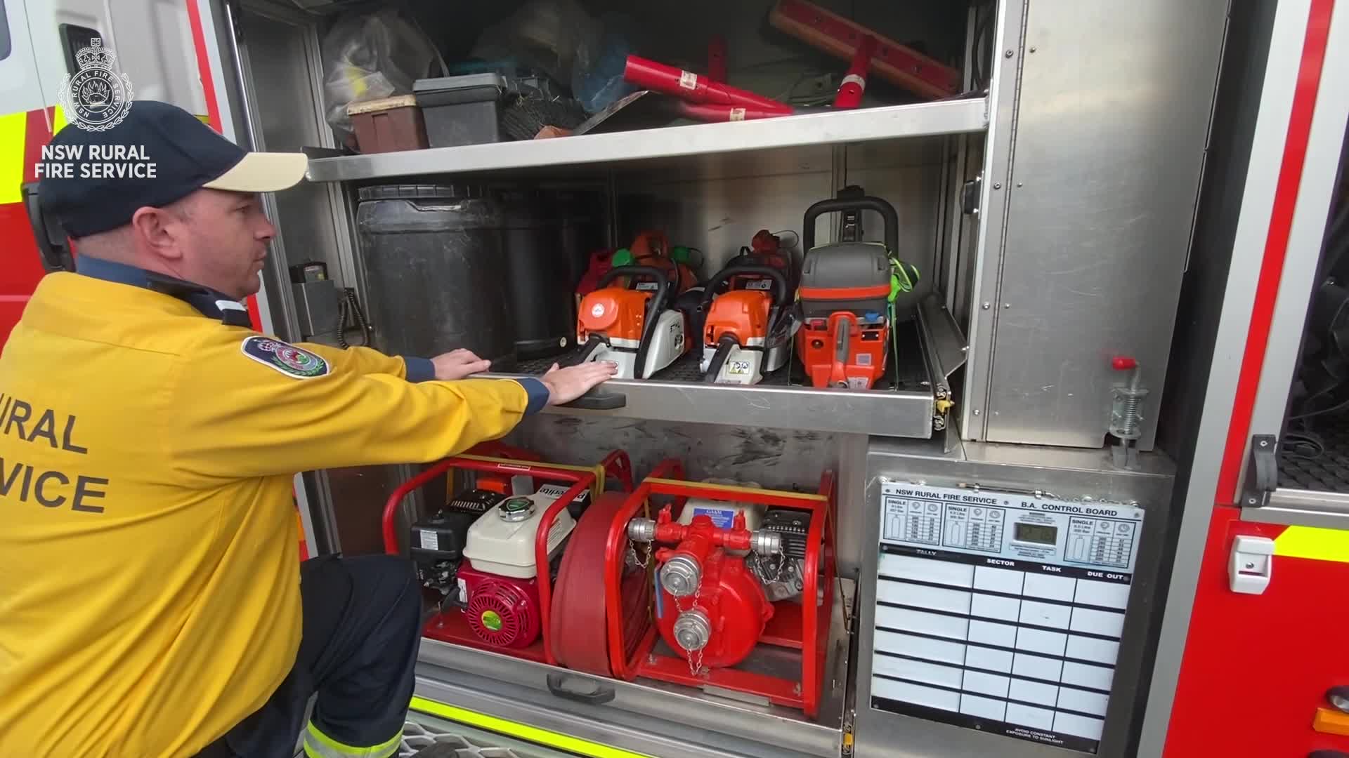 The #NSWRFS has different types of fire trucks, each with a specific ...