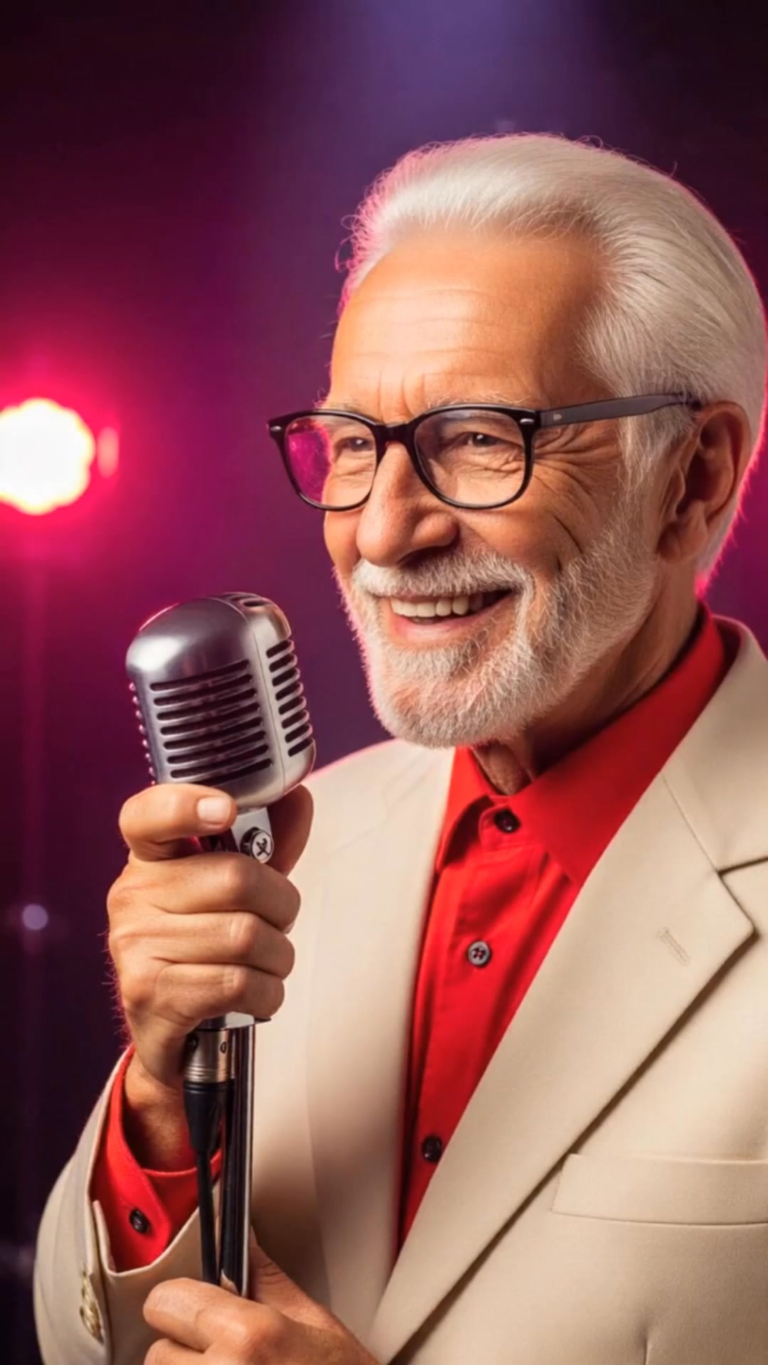This stylish crooner came dressed like a vintage icon… and brought the ...