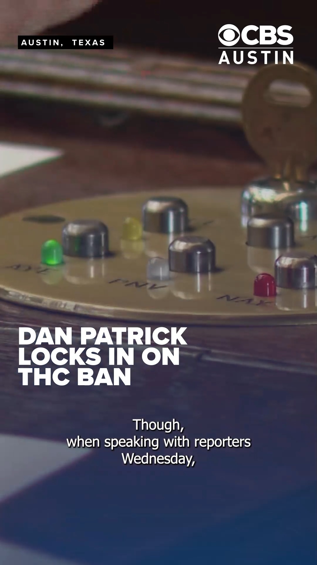With hours left to pass bills, Lt. Gov. Patrick focuses on THC ban ...