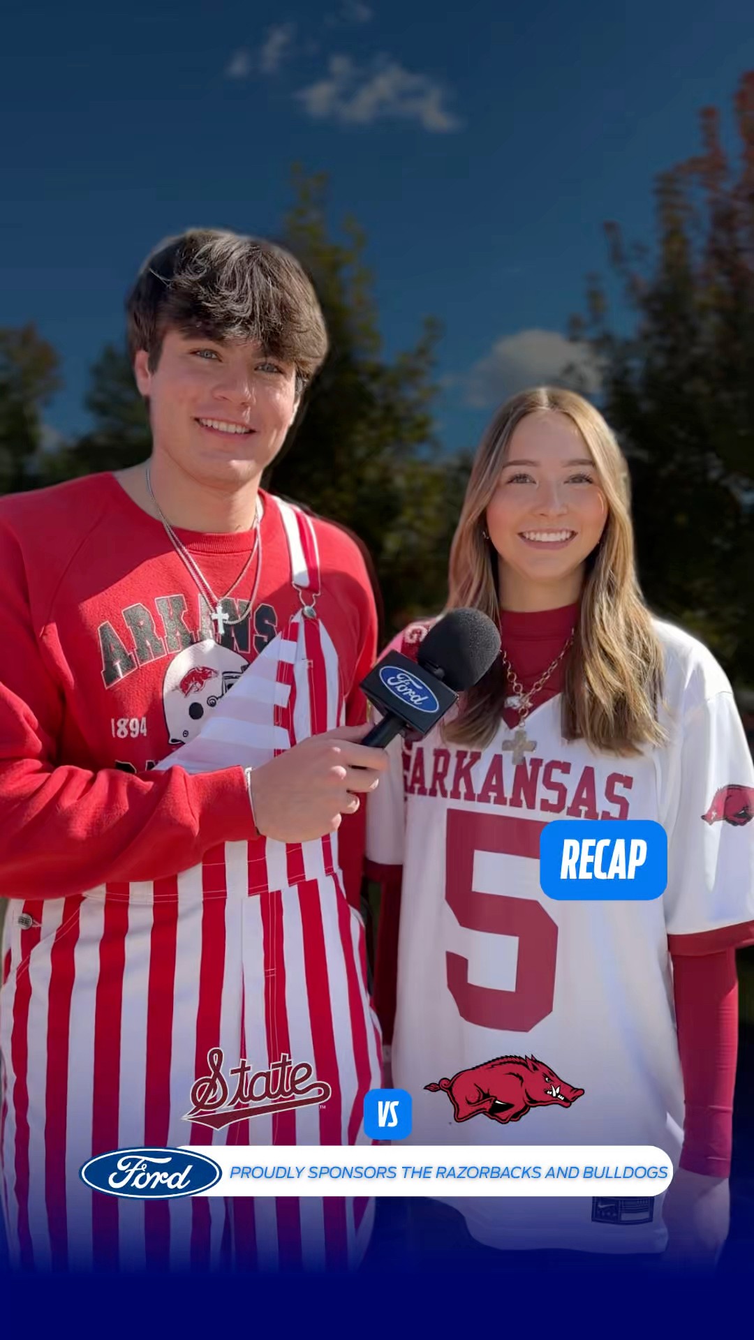 Razorbacks and Bulldogs, both powered by Ford- because football in the ...