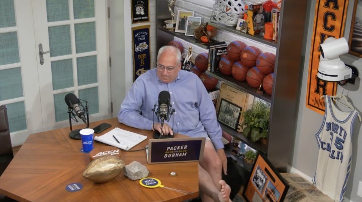 Mark Packer is bringing work-from-home to a whole new level | No pants ...