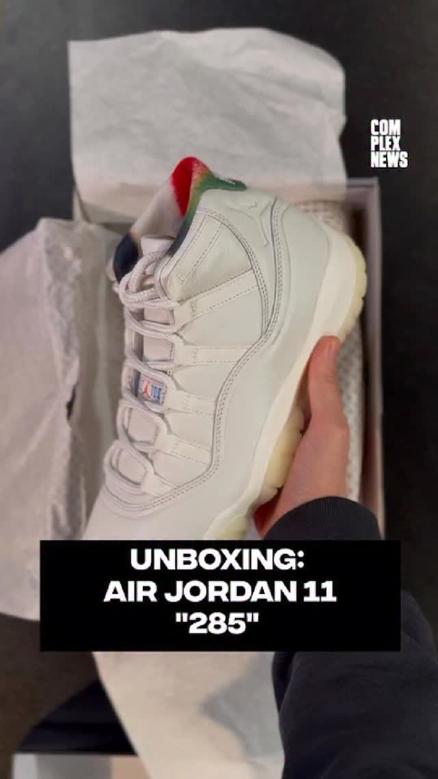 Here's an unboxing of one of the 11 Air Jordan 11s dropping for