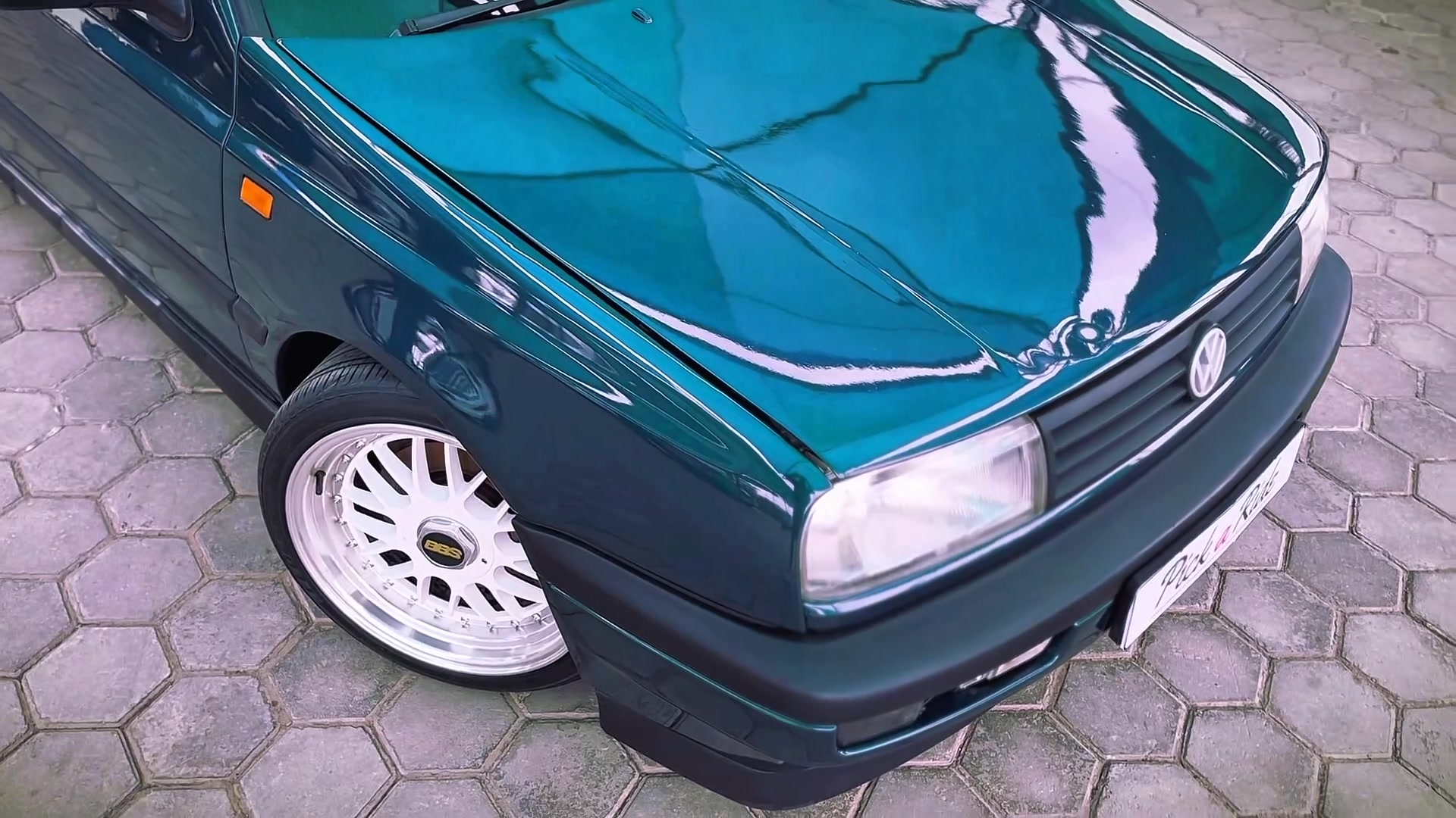 The VW Jetta GLX, known for its unique narrow-angle V Engine design ...