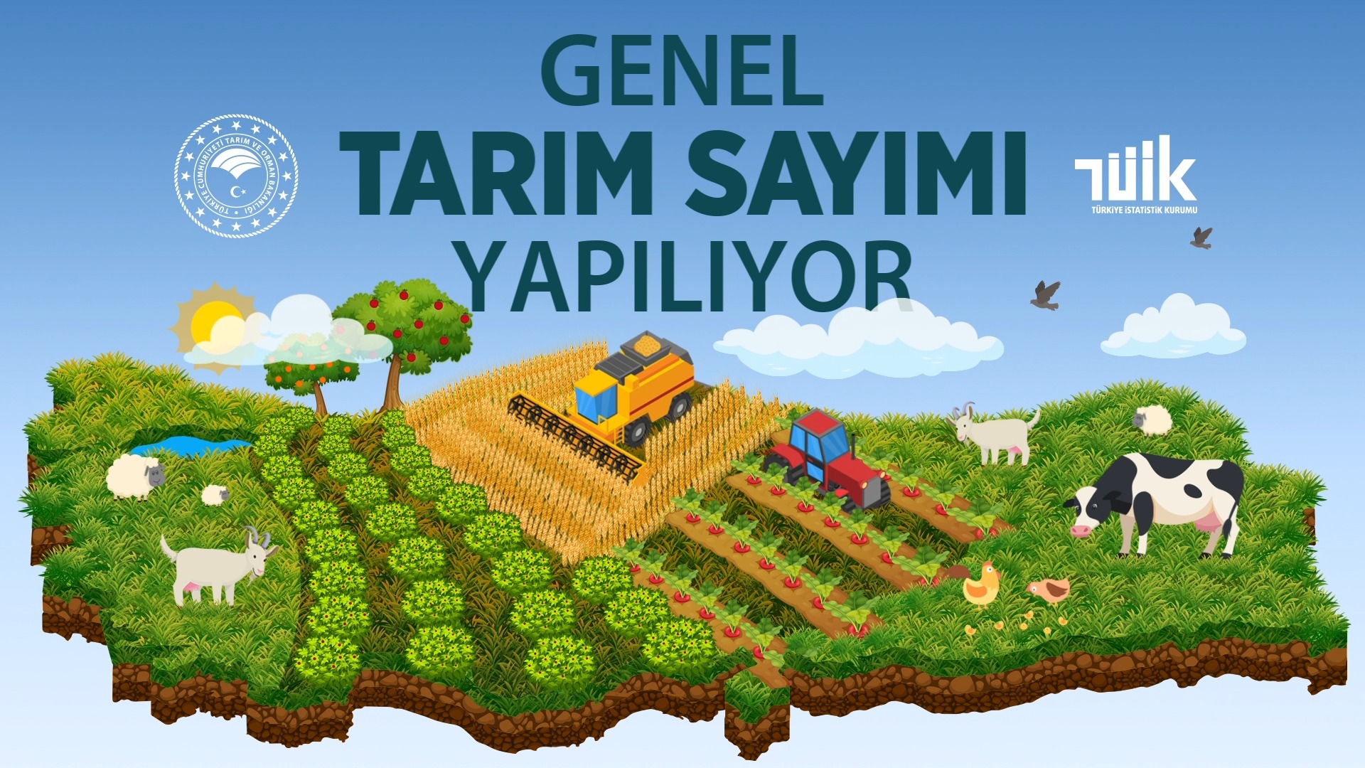 Genel Tarım Sayımı sürüyor! 📍 Belirlenen tarihte en yakın sayım ...