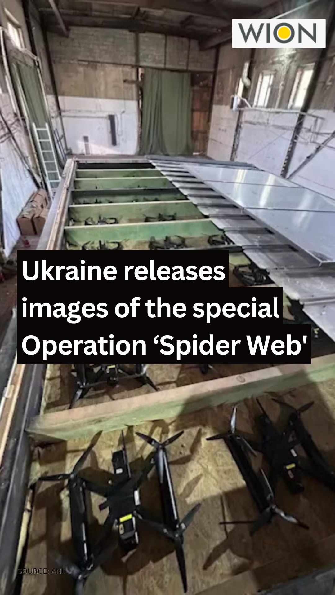 Ukraine releases images of the special Operation 'Spider Web': Images ...