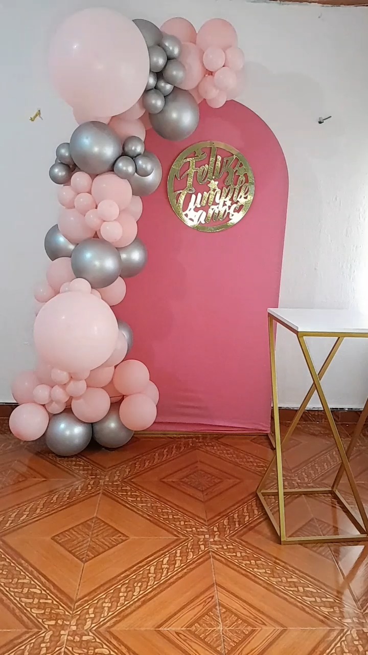 Decoración con globos para cumpleaños paso a paso #balloon # ...