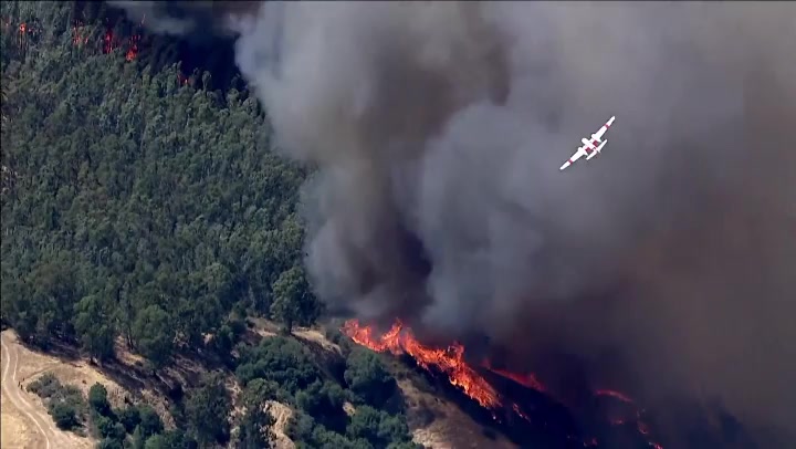 #Breaking Evacuation warning for town of Port Costa. Massive Fire ...
