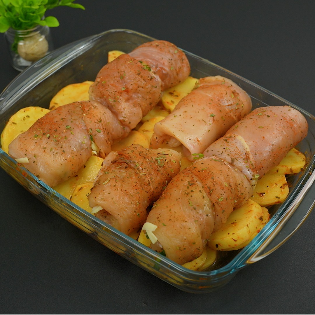 È così delizioso e facile! Il pollo ripieno che ha deliziato tutti ...