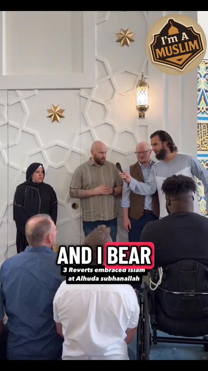 3 Reverts embraced Islam ☝️☪️🥰https://youtube.com/shorts/lS9r2UDeokk?si ...