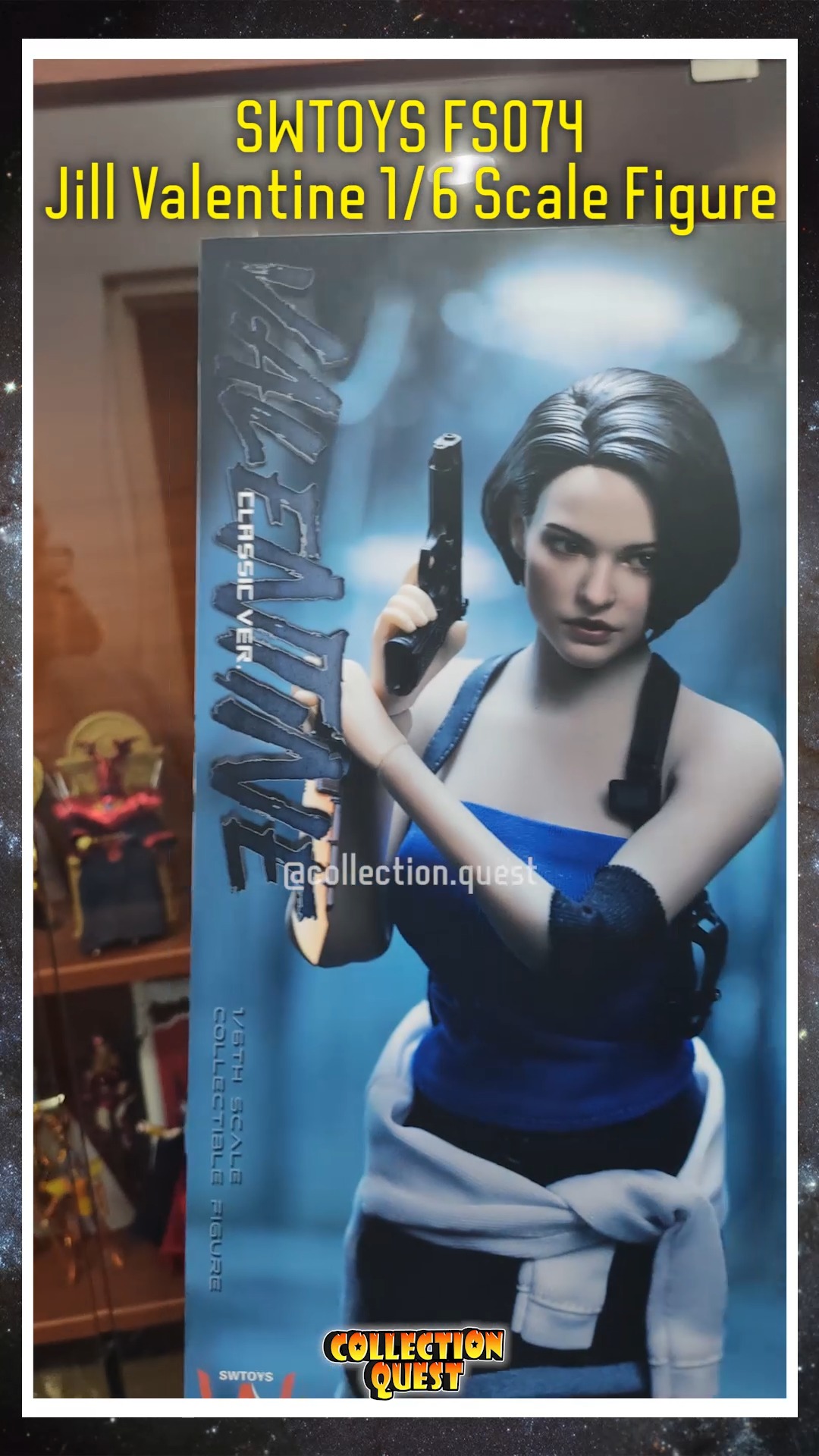 SWTOYS FS074 Jill Valentine 1/6 Scale Figure #collectionquest