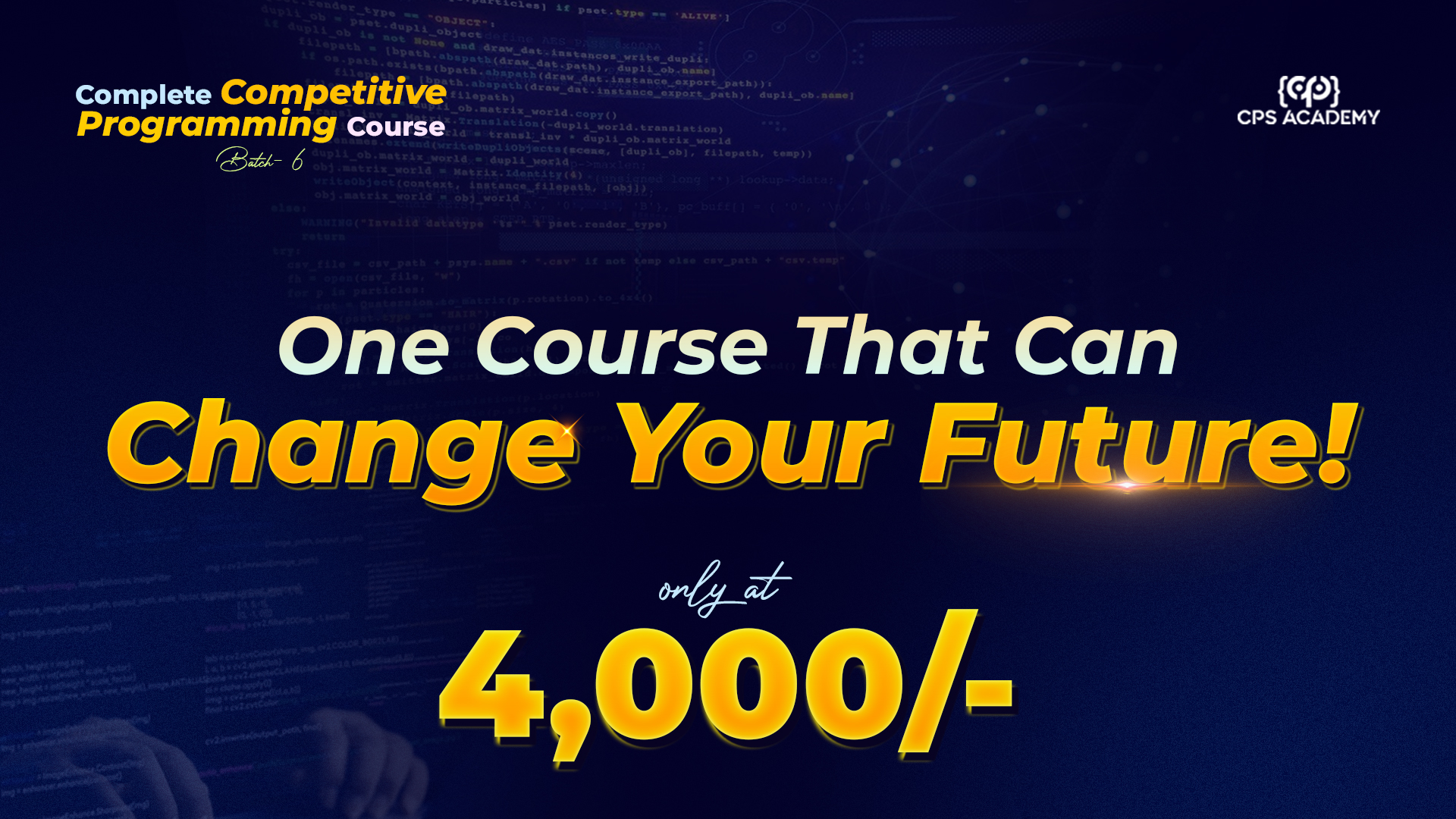 🚀 Batch-6 Admission is LIVE! 💥 The Most Awaited Competitive Programming ...