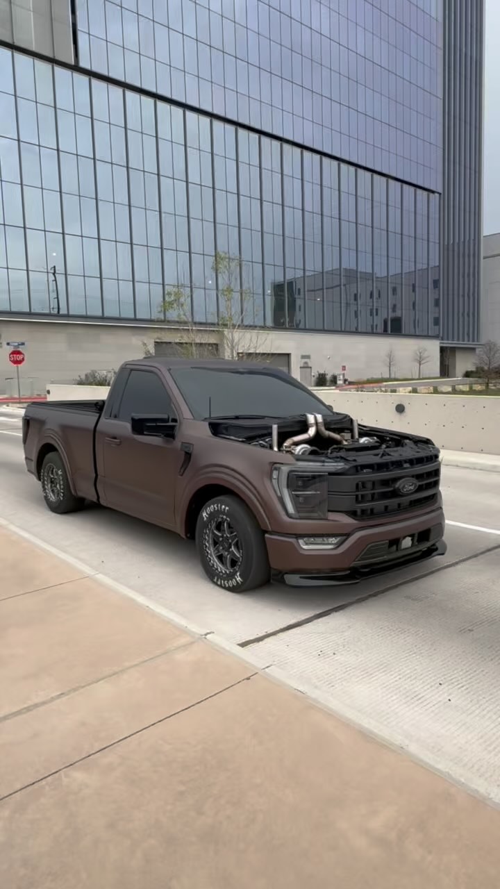 Gen 4 Twin Turbo F150 #twinturbo #turbotruck #racetruck #f150 #coyote # ...