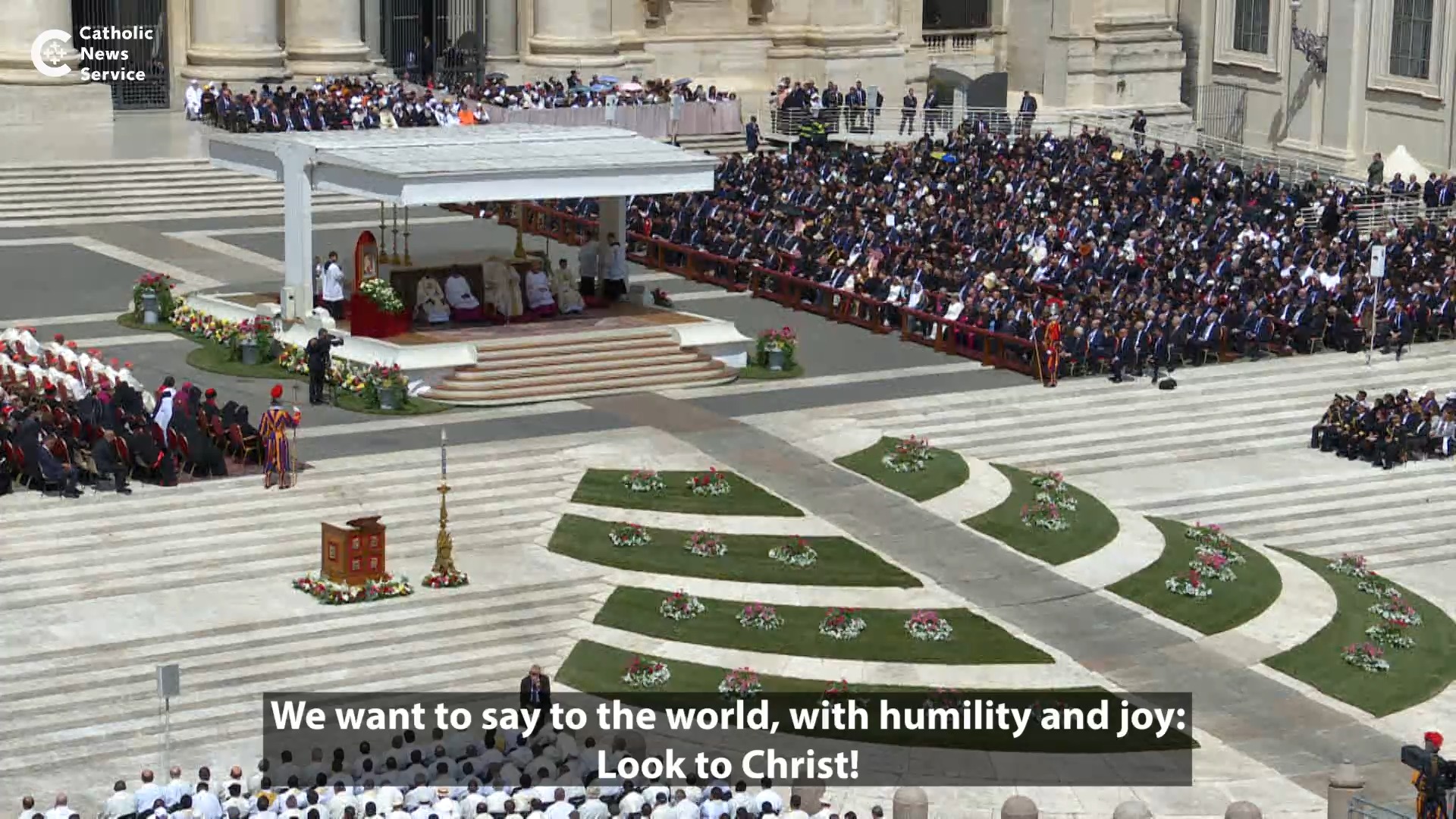 Pope Leo XIV's papacy formally begins | Catholic News Service | Facebook