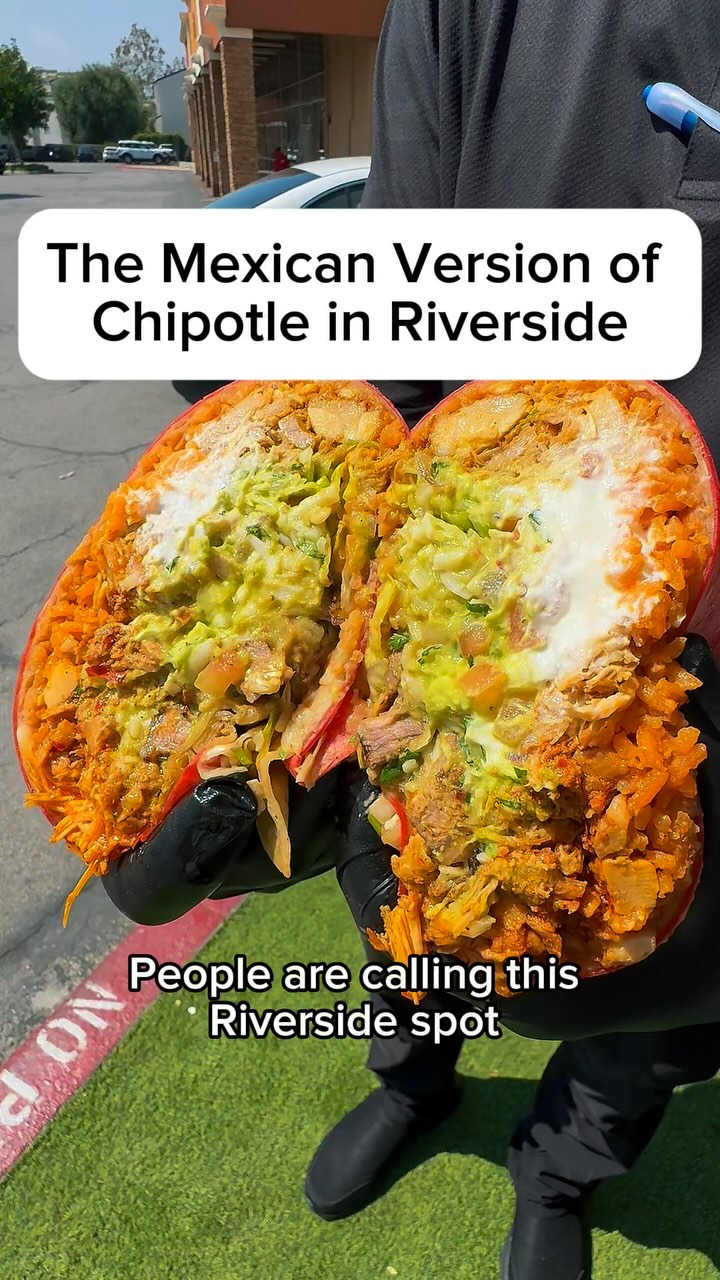 The Mexican Version of Chipotle in Riverside, CA 🔥 @fogonmexicangrill ...