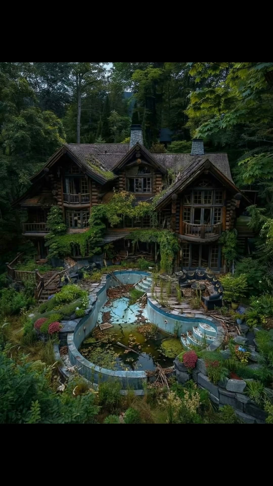 hocking Abandoned Ruin To Luxury Pool Villa #poolbuild #homerenovation ...
