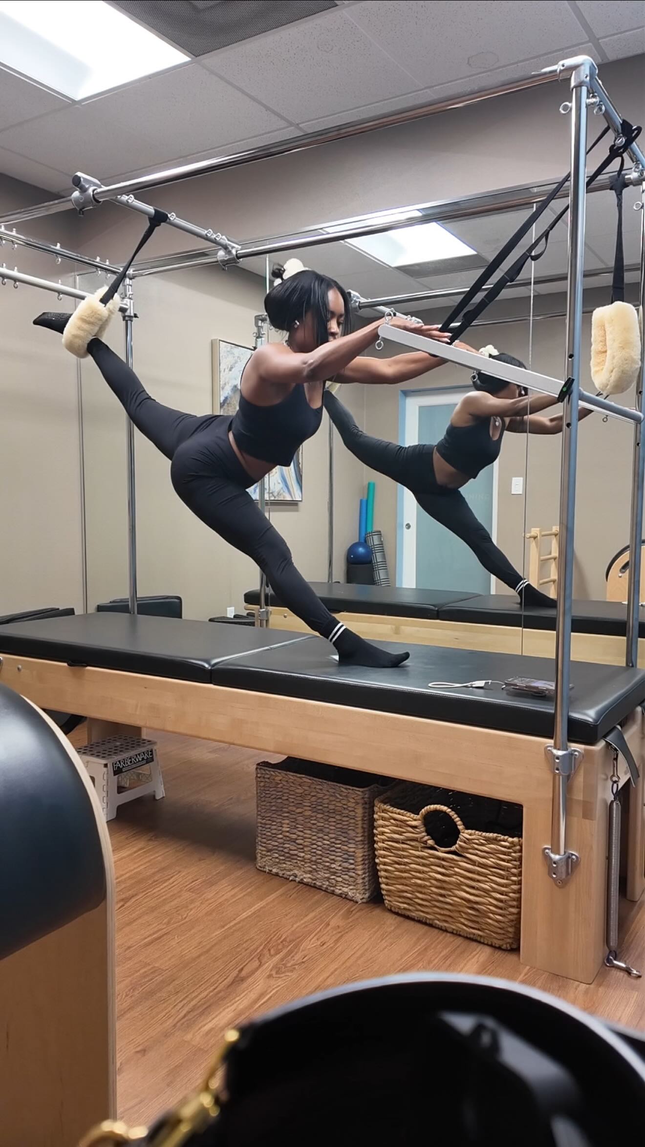 The STOTT PILATES® Advanced Cadillac repertoire is very