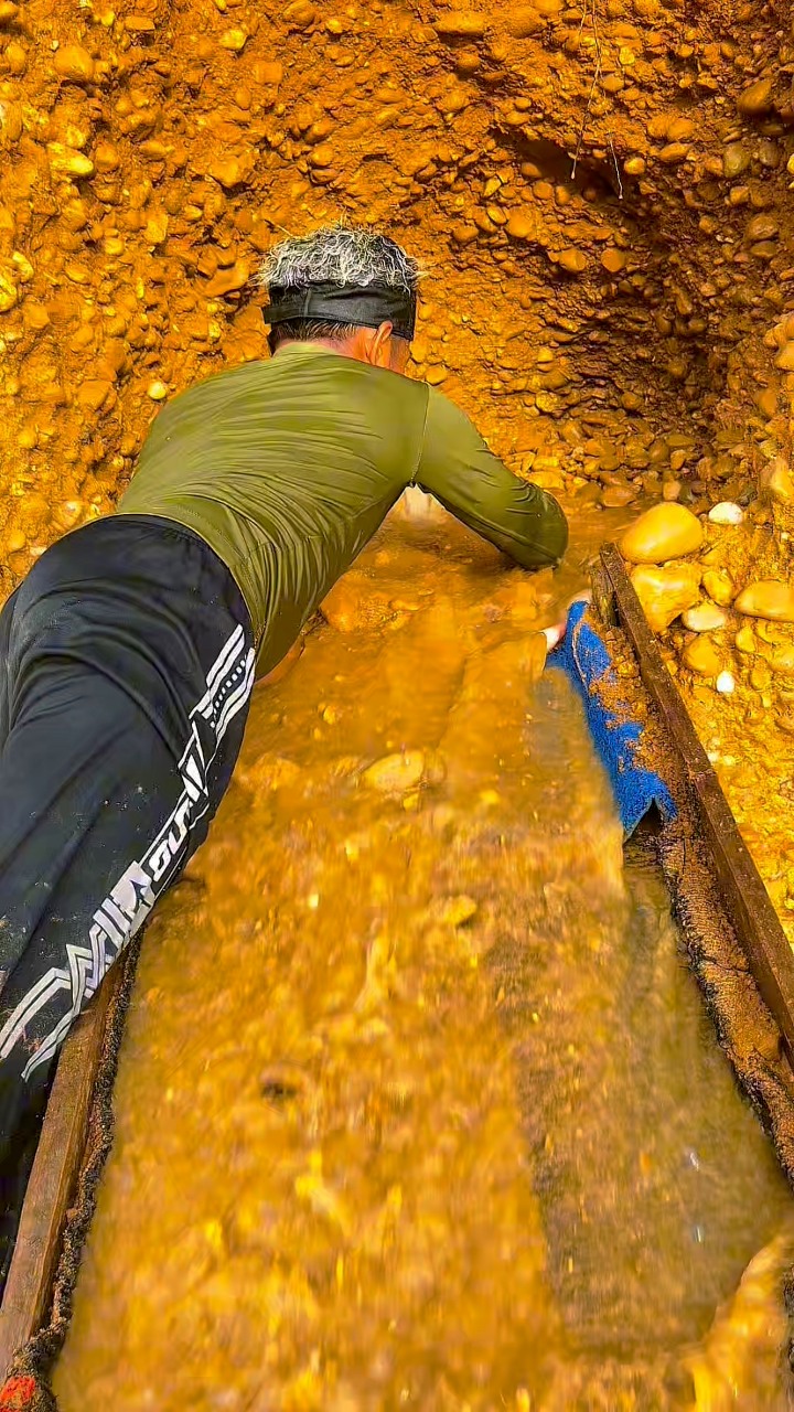Gold hunting process,,Traditional gold miner,looking for pure gold,gold ...