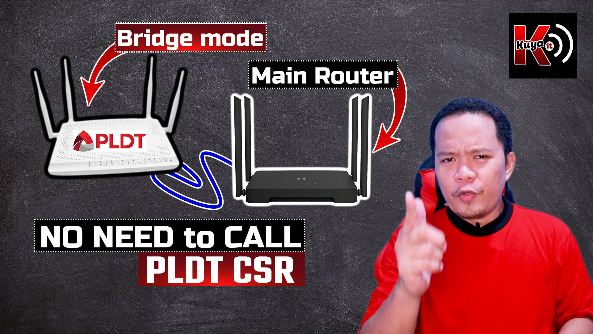 Bridge PLDT modem-router without calling PLDT#pldthomefibr # ...