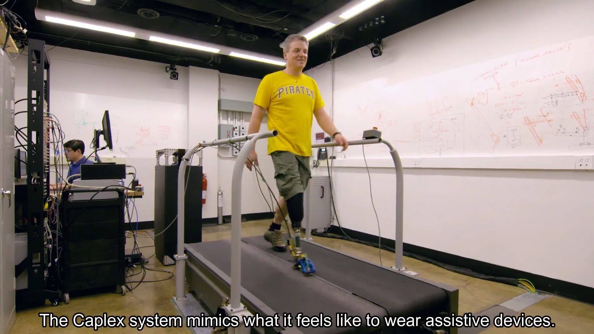 Humotech's #Caplex PRO-001, a.k.a the prosthesis emulator, in action ...