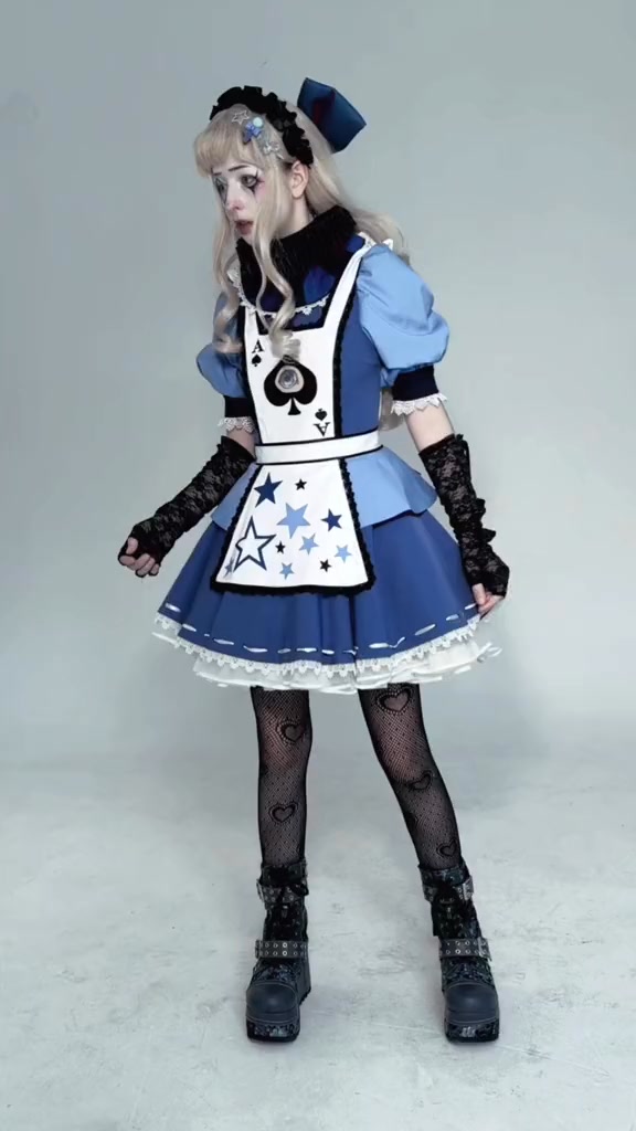 Alice in Nothingland🔷♠️👁️#aliceinwonderland #alice #cosplay #fashion # ...