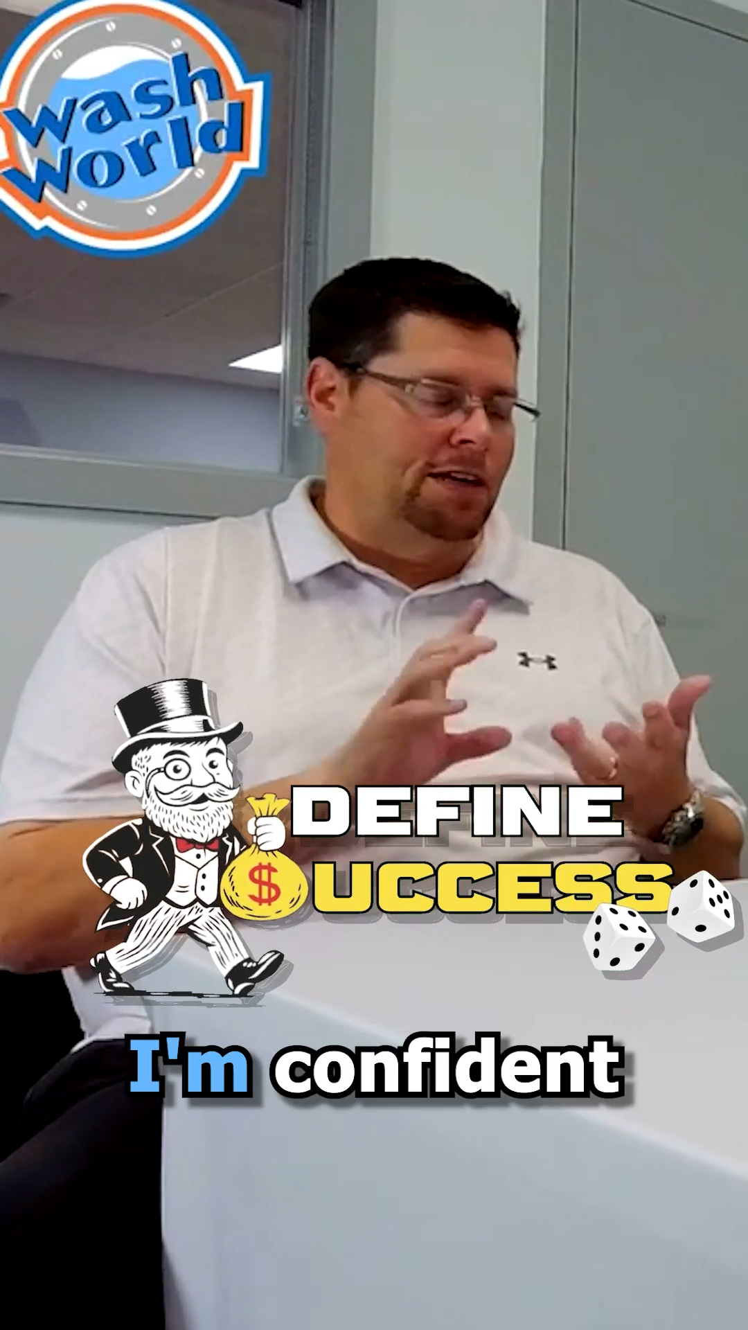 “What is success?” 💭 For Josh Ridinger, co-owner of Wash World Laundry ...