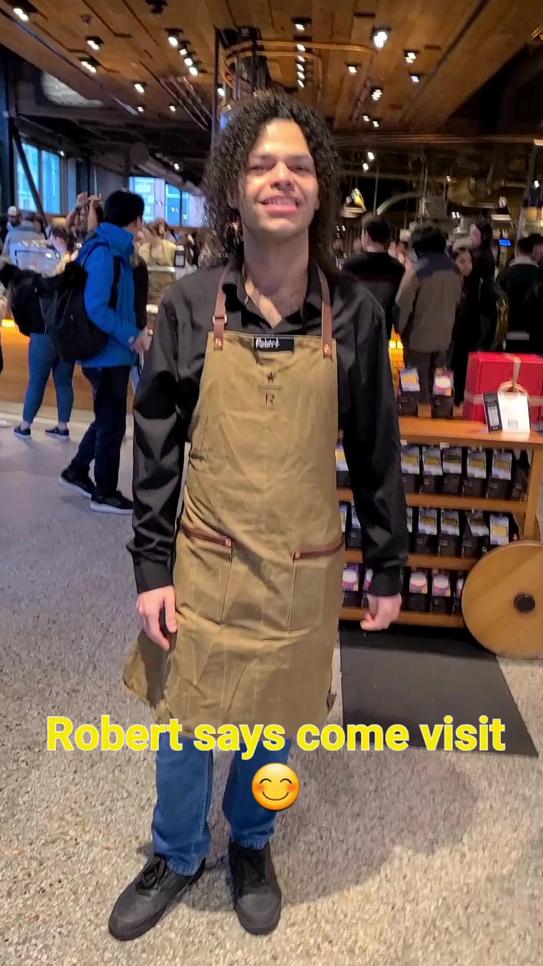 Visit first Starbucks Reserve in seattle