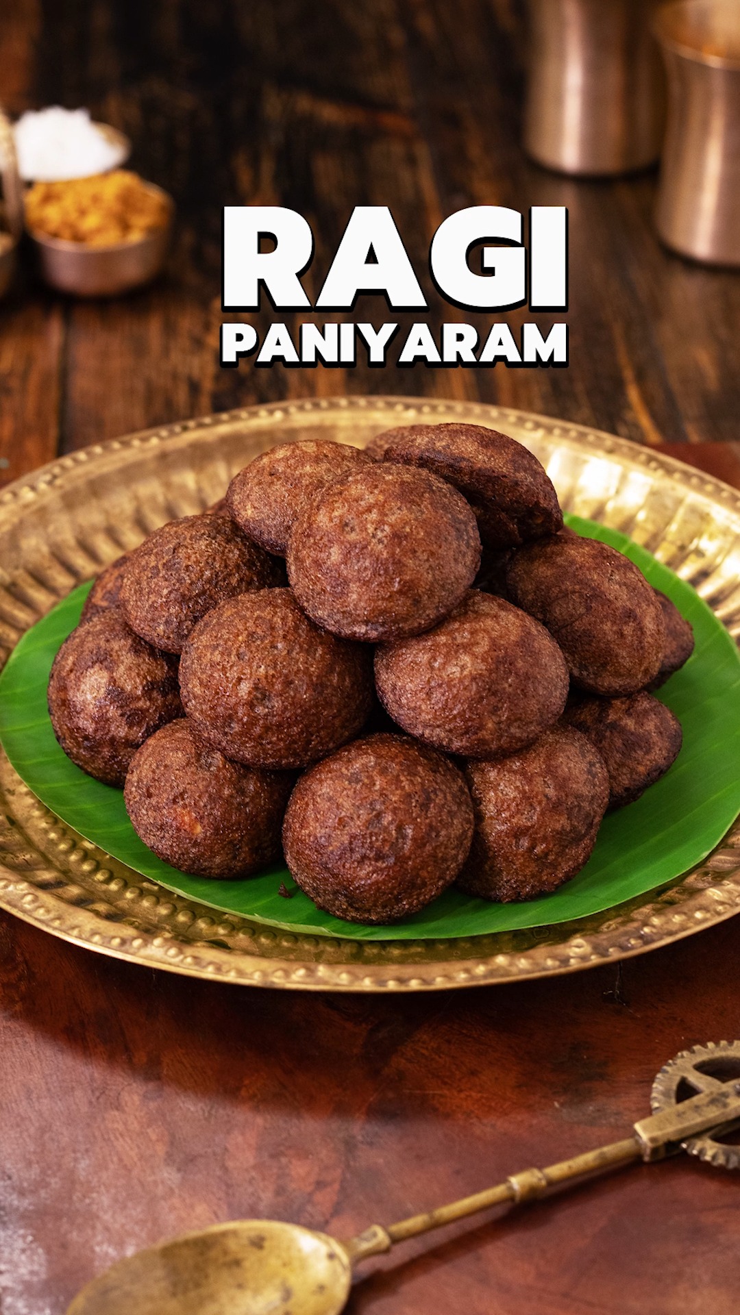 Soft & Spongy Ragi Paniyaram | Easy & Nutritious Millet Tiffin Recipe ...