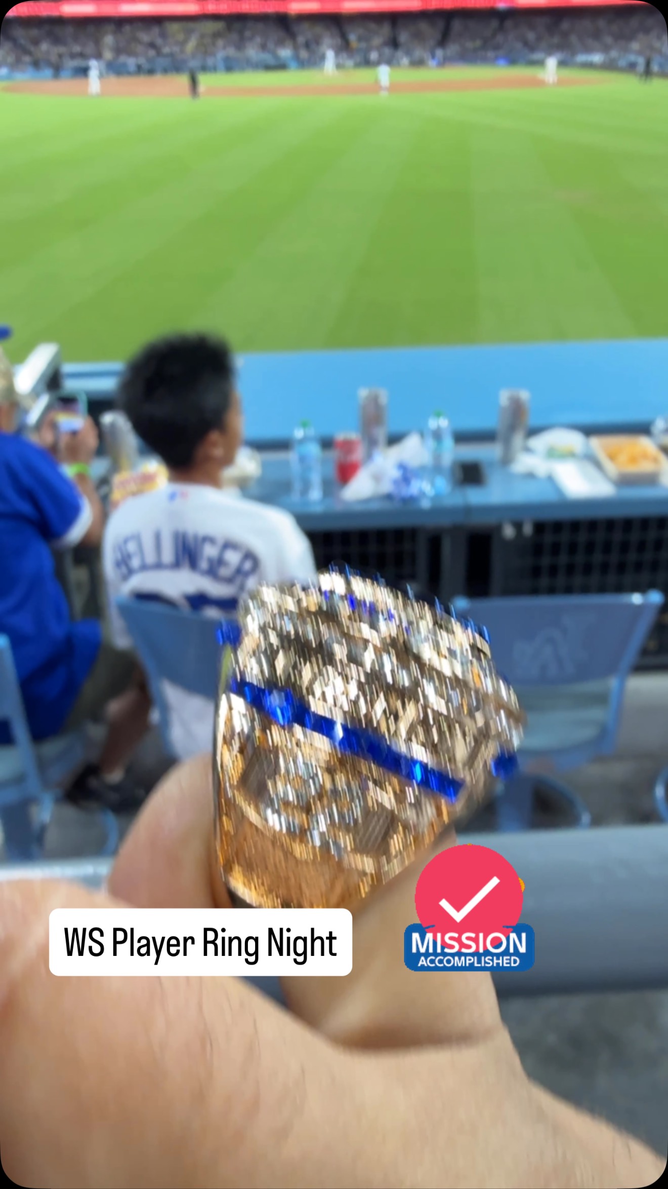 2025 DODGERS WORLD SERIES CHAMPIONSHIP 2 X Bats – Hidden YAMAMOTO
