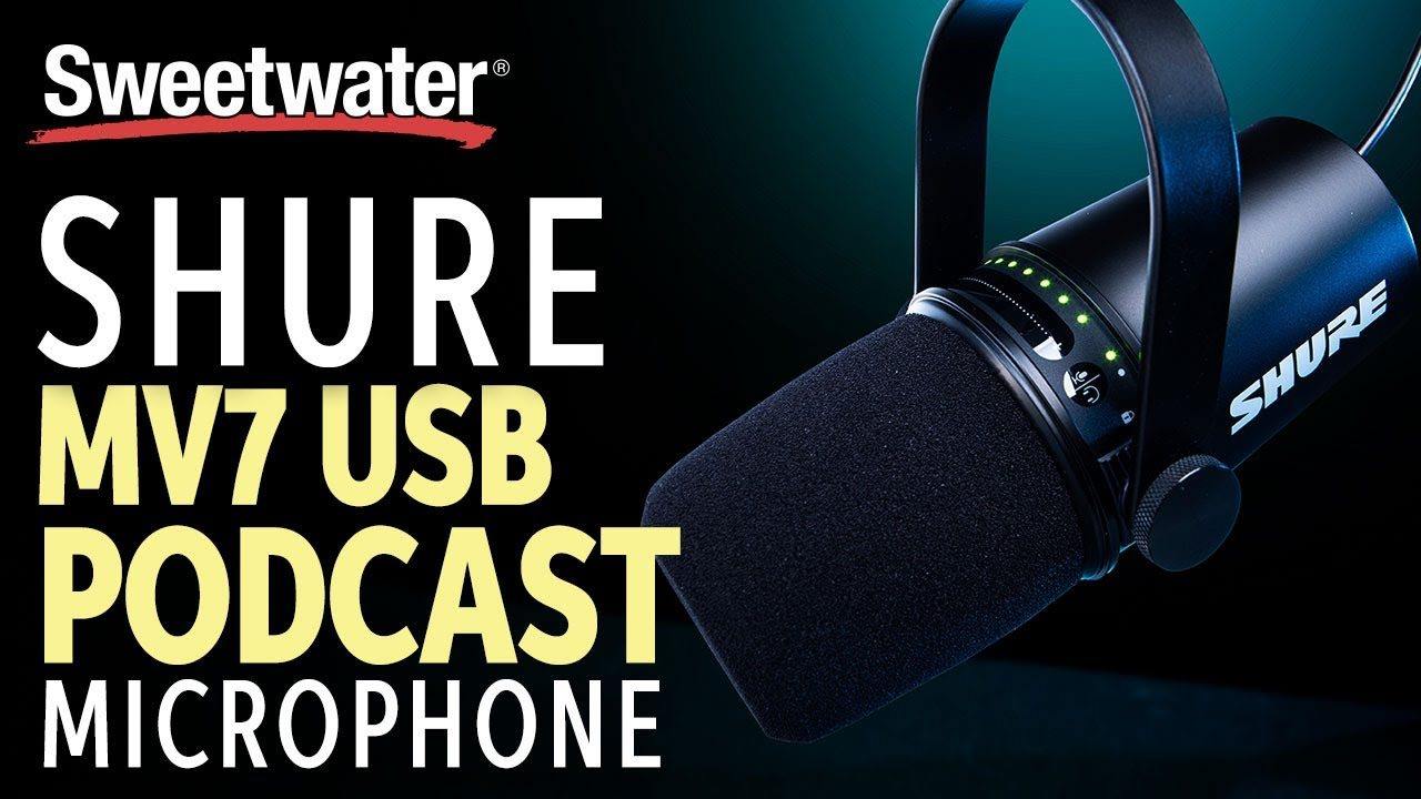 The Supreme® / Shure MV7+ is a broadcast-style dynamic mic
