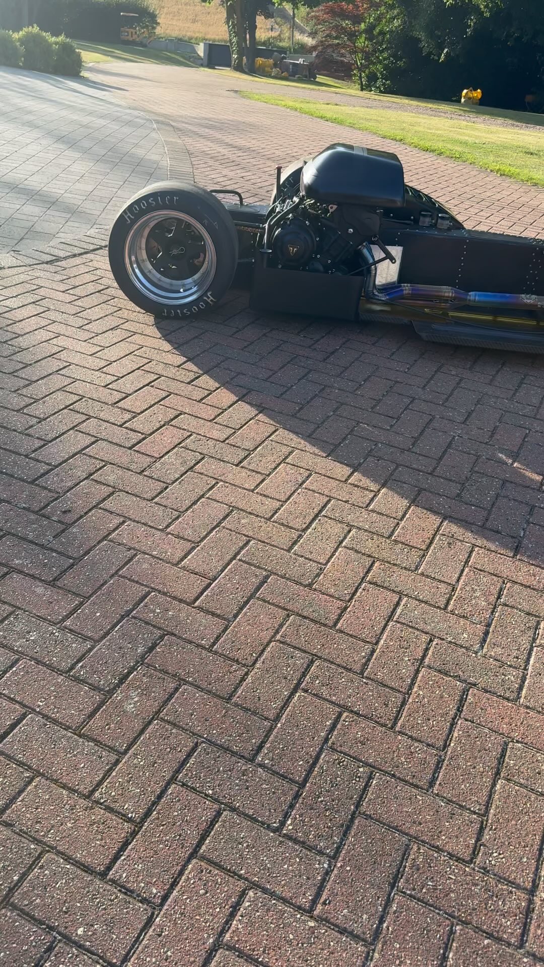 Ryde chassis triumph 765 ready for testing at Snetterton next weekend 😁 ...