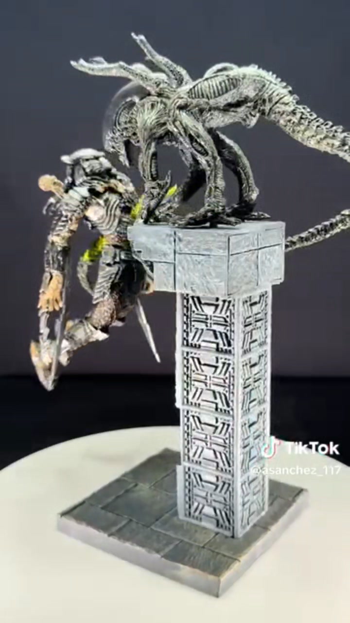 AVP statue, we don't know the artist, but the artwork is fabulous! # ...