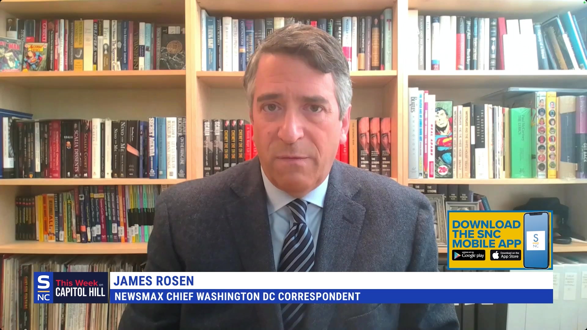 James Rosen, Newsmax Chief Washington DC Correspondent, joins Capitol ...