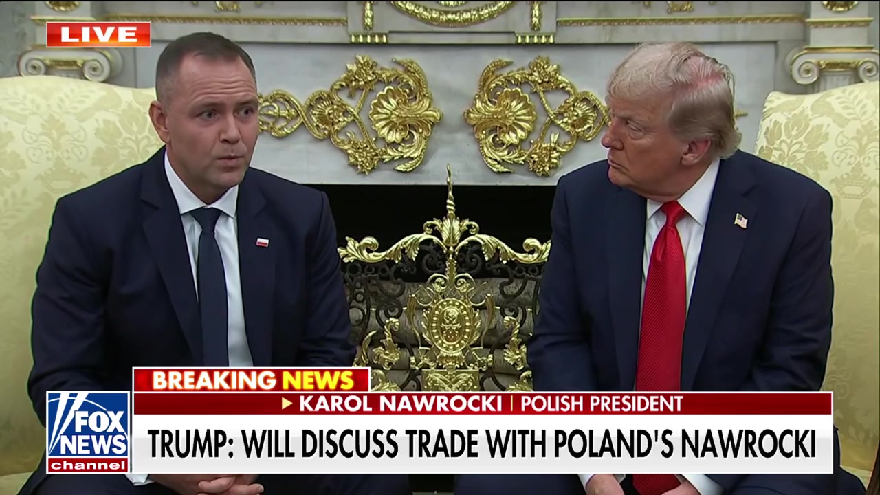 NEW: Polish president thanks President Trump for honoring fallen F-16 ...