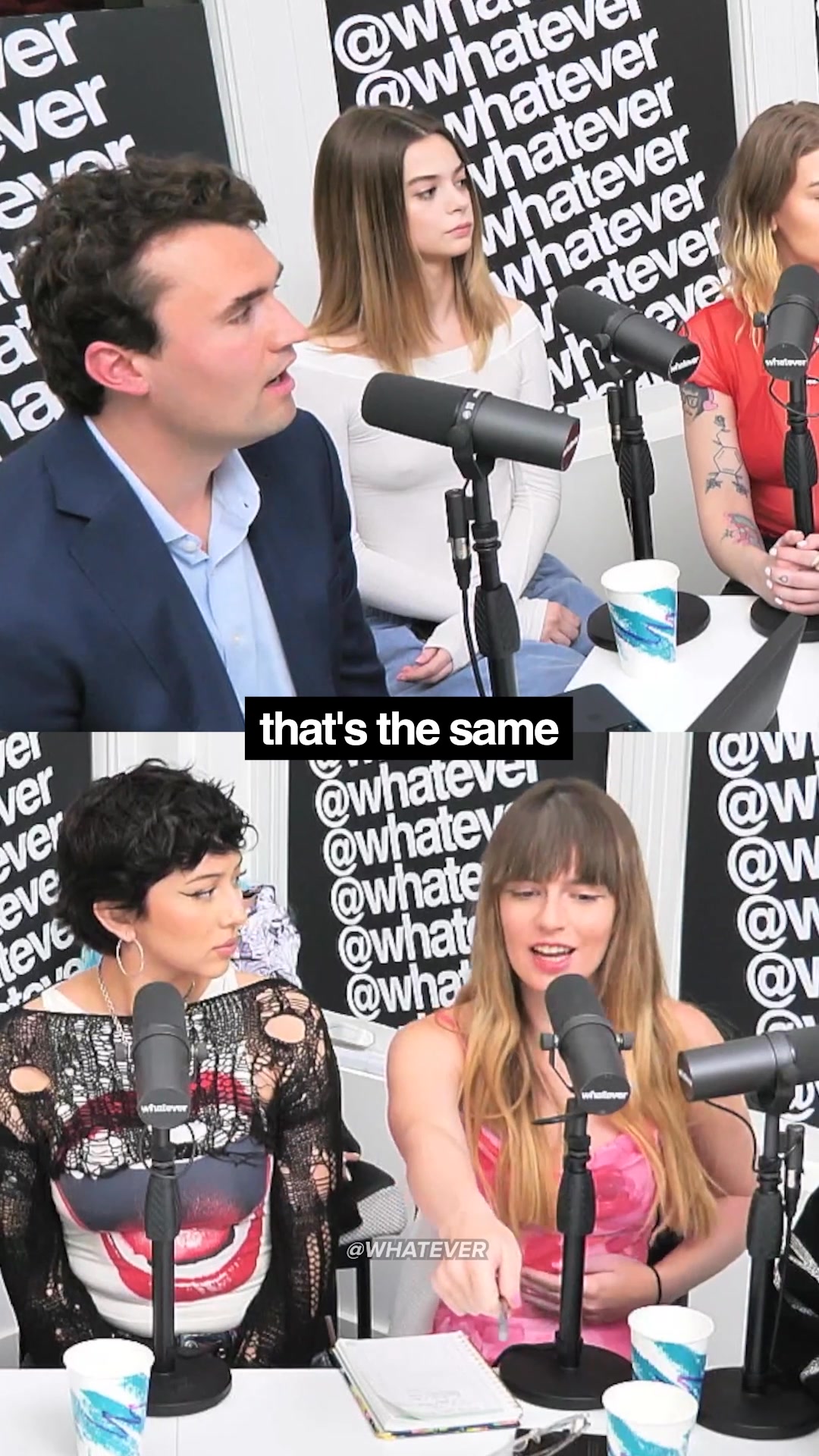 Charlie Kirk DESTROYS whatever podcast girls on ABORTlON?! | whatever ...
