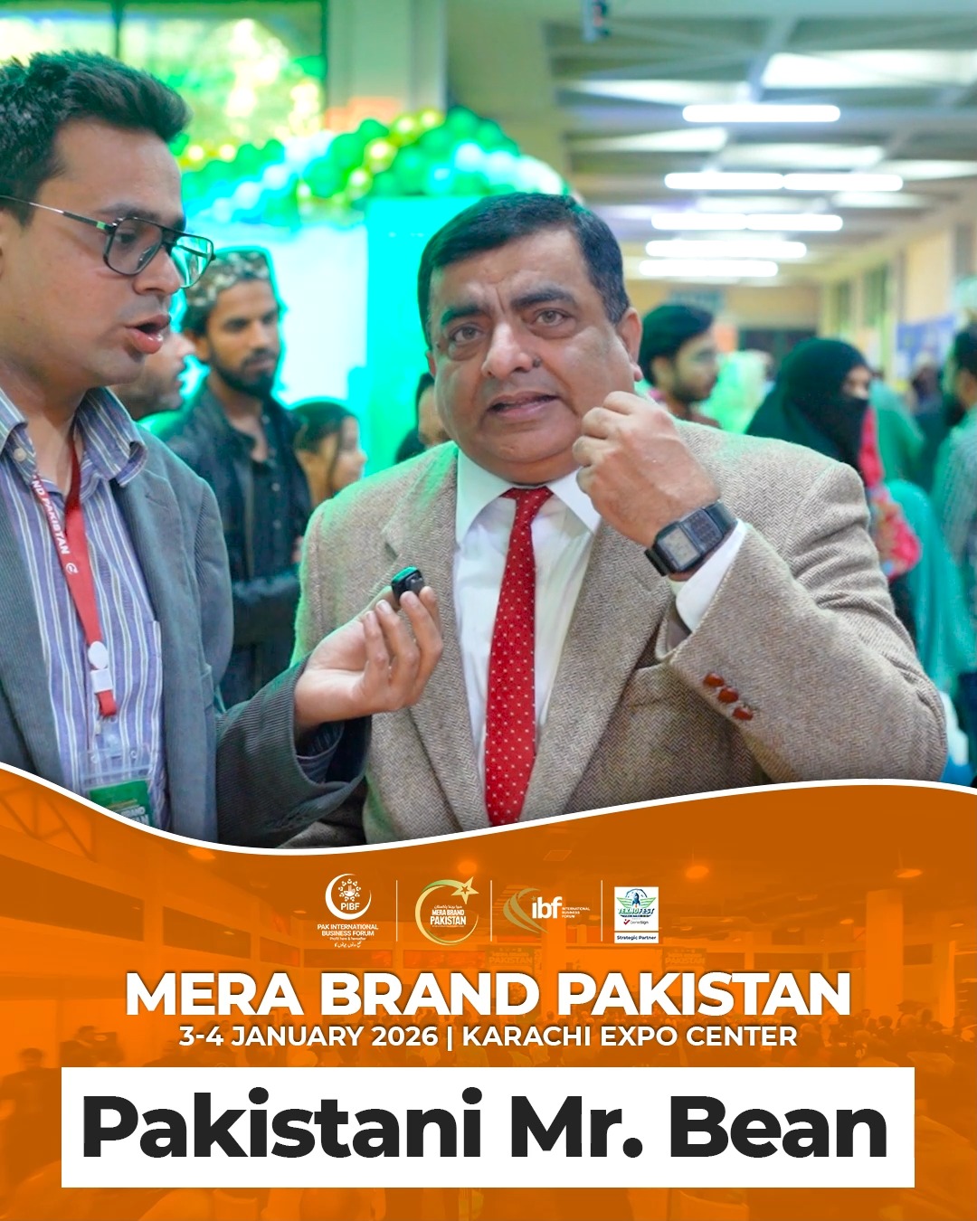 Special moments at Mera Brand Pakistan Even Mr. Bean couldn’t resist ...