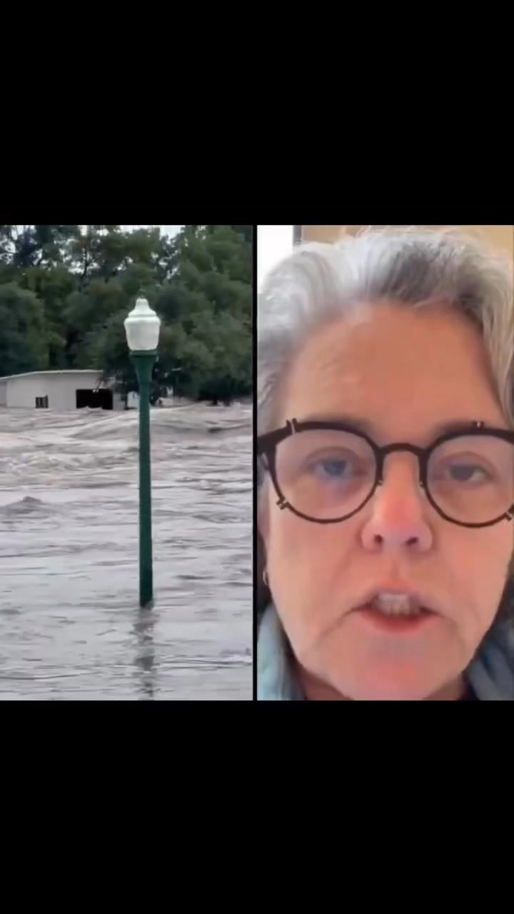 Rosie O’Donnell, blaming President Trump for the tragic flash floods at ...