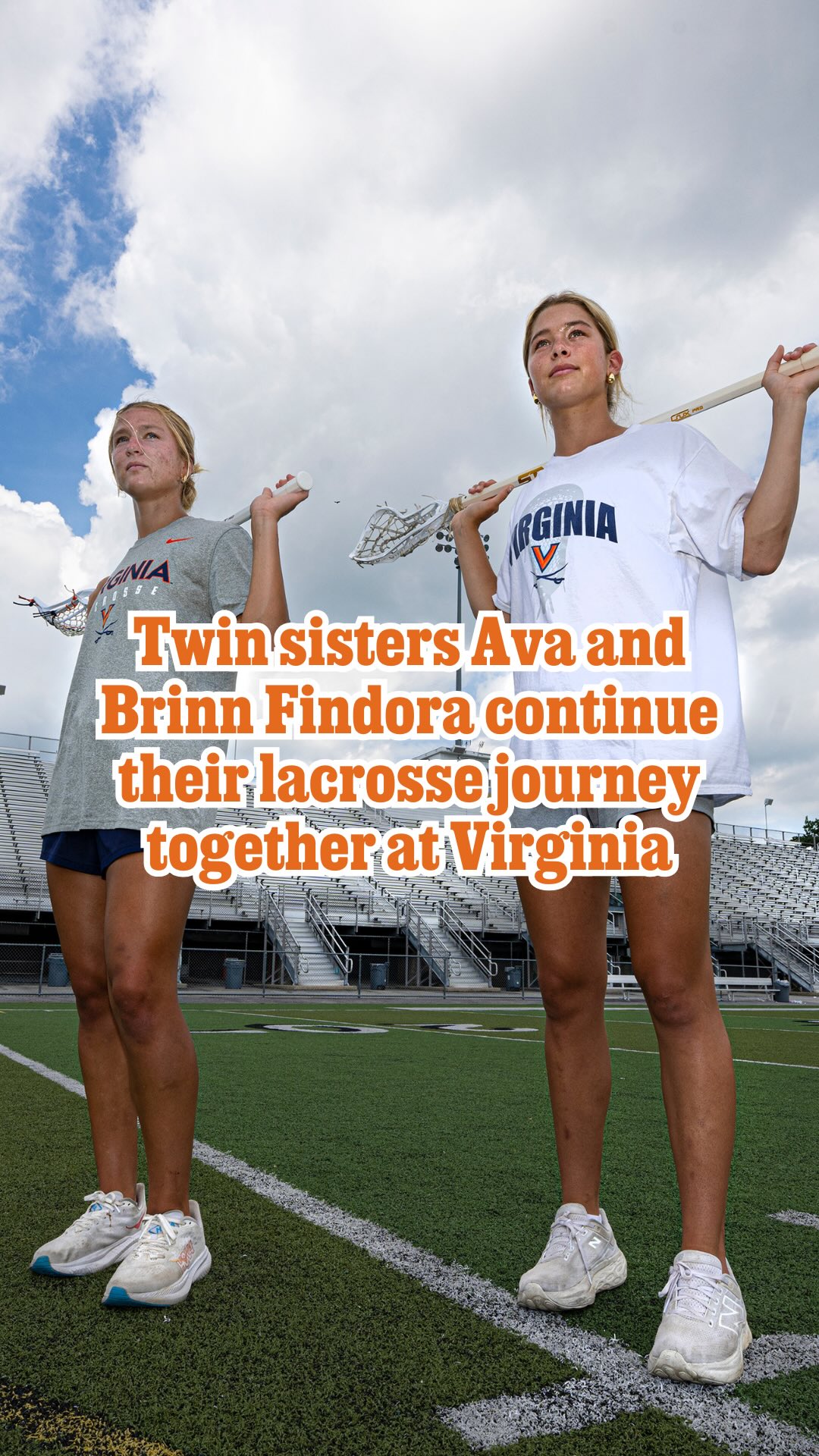 Ava and Brinn Findora, who are rising seniors at Downingtown West, grew ...