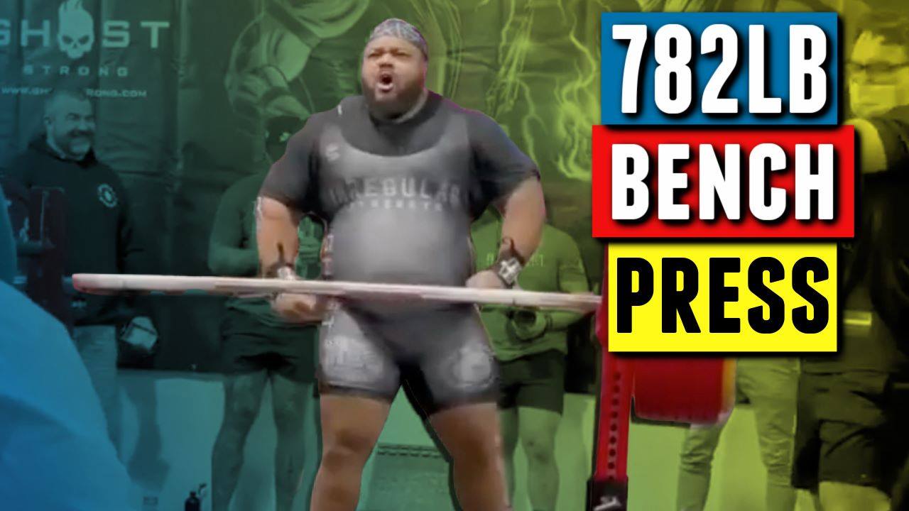 JULIUS MADDOX Breaks Bench Press WORLD RECORD with 355kg/782lb
