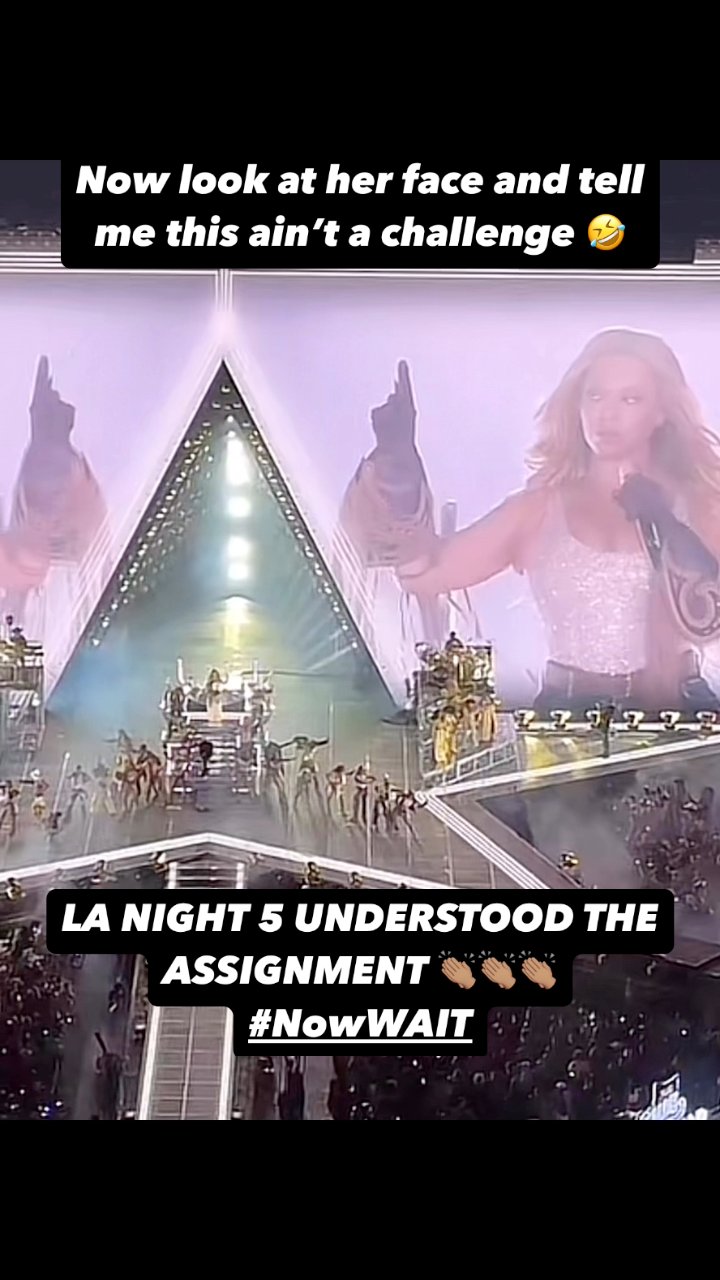 LA Night 5 DID THAT! 🤏🏽🤏🏽🤏🏽The “Now Wait” challenge finally got the ...