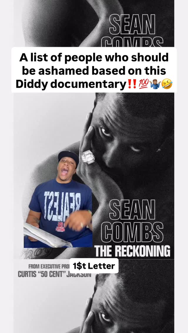 A list of people who should be ashamed based on this Diddy documentary‼ ...