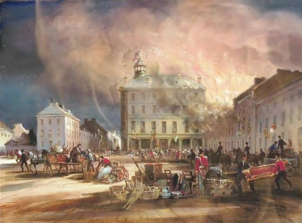 Montreal Then and Now | Today is the 166th anniversary of the infamous ...