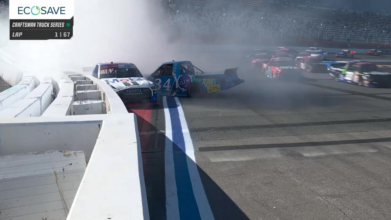 Not the start Corey Heim Racing or Layne Riggs wanted to say the least ...