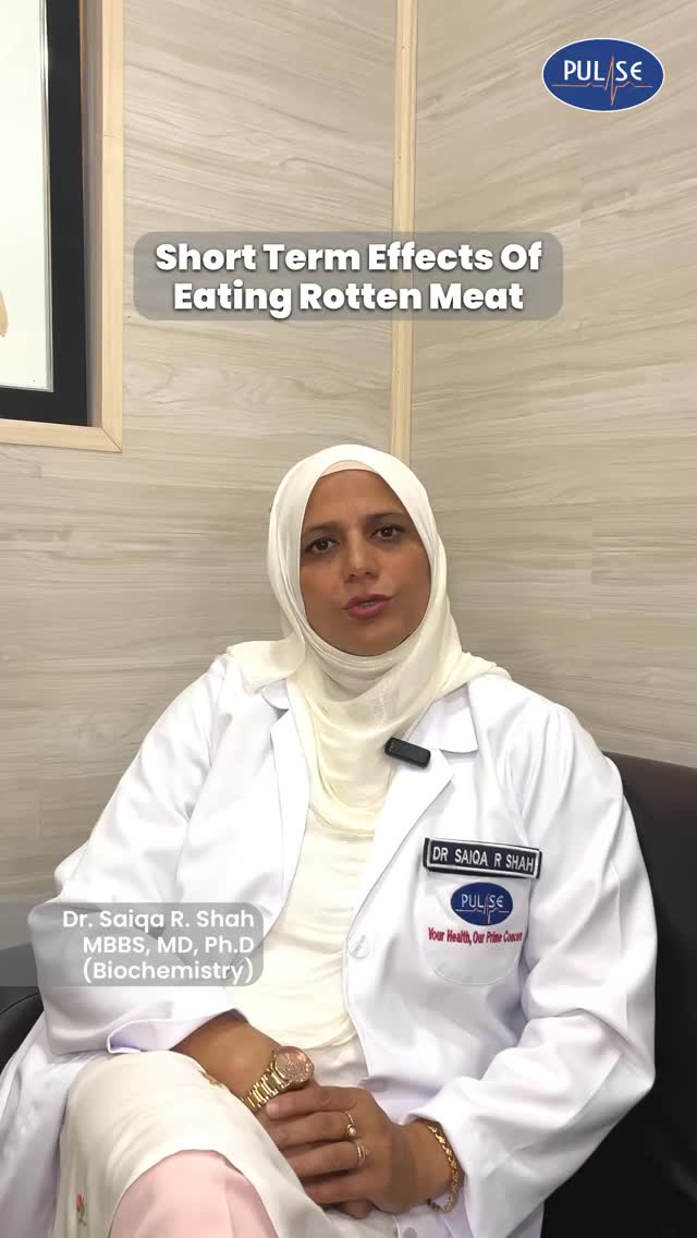 ⚠️ Rotten meat is more than just spoiled food. Even a single bite can ...