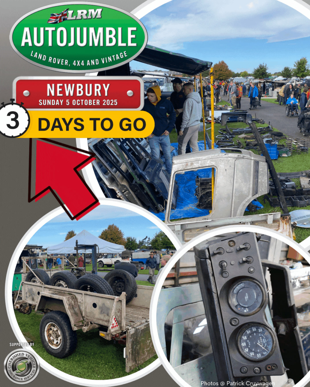 ⚠️Only 3 days to go until we return to Newbury for the largest 4x4 ...