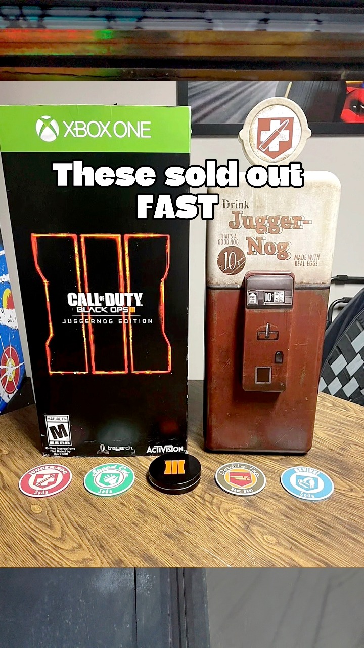 Black Ops 3 juggernaut mini fridge