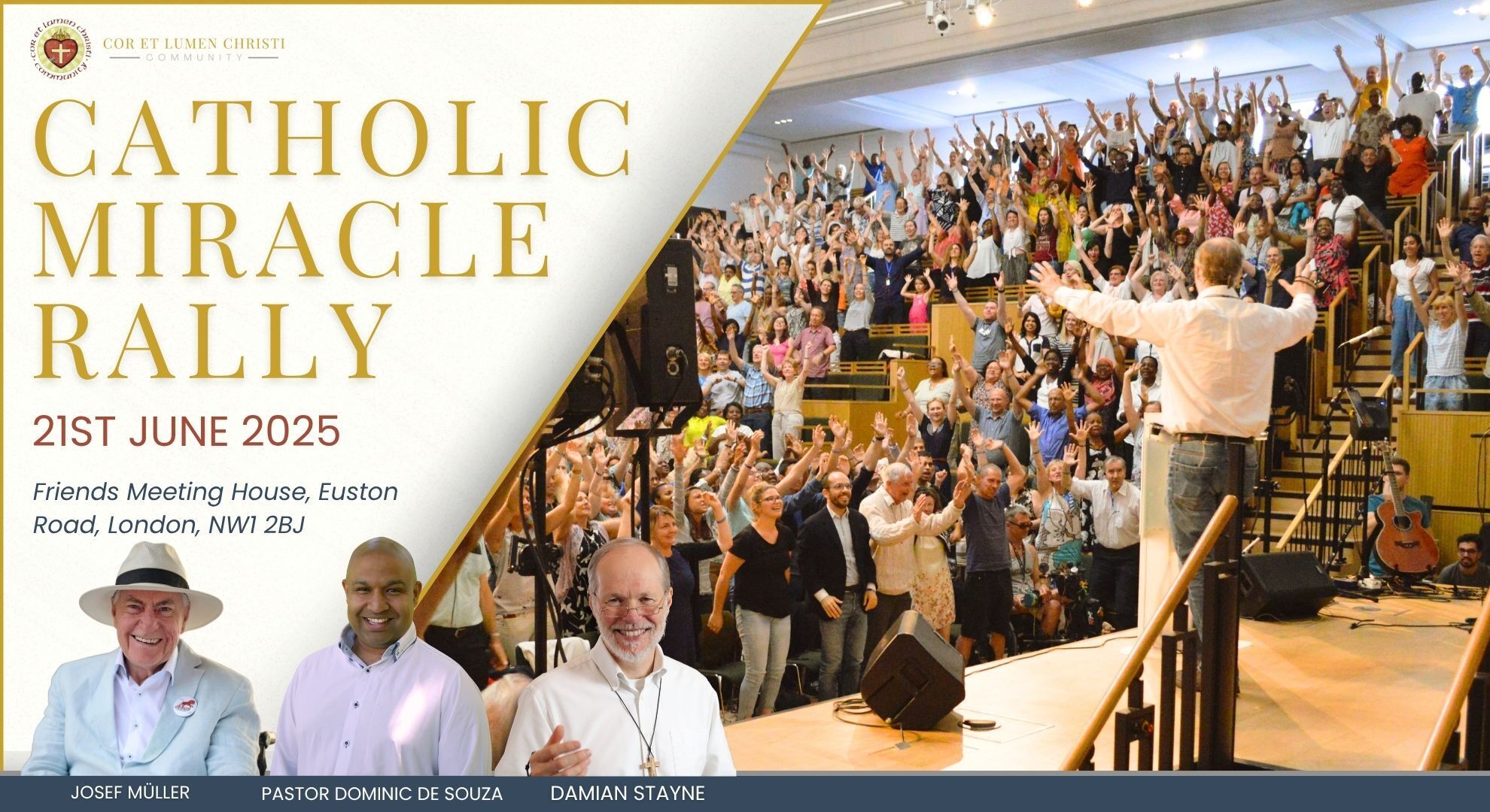 𝗖𝗮𝘁𝗵𝗼𝗹𝗶𝗰 𝗠𝗶𝗿𝗮𝗰𝗹𝗲 𝗥𝗮𝗹𝗹𝘆 𝟮𝟬𝟮𝟱 𝗜𝗻𝘃𝗶𝘁𝗮𝘁𝗶𝗼𝗻 Join us on 21st June for the ...
