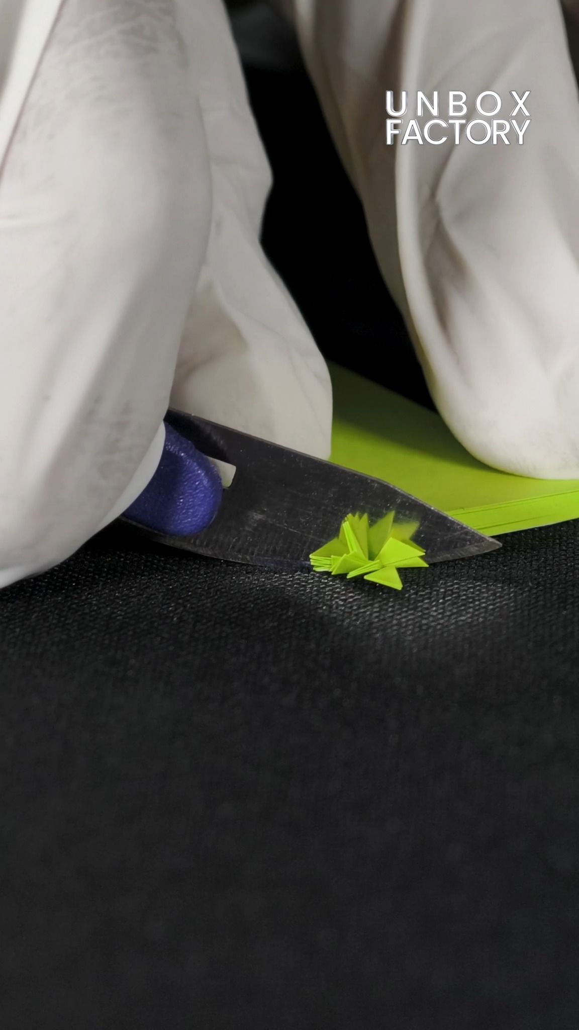 What the Sharpest Cut Looks and Sounds Like | Paper Slicing Caught in ...