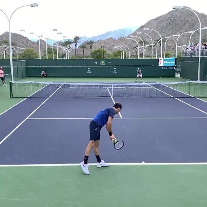 The Federer Drop Shot 🙌 #brokenankles Be sure to follow @PlayYourCourt ...