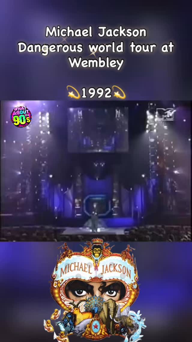 Michael Jackson - Jam | Dangerous World Tour | Live at Wembley 8