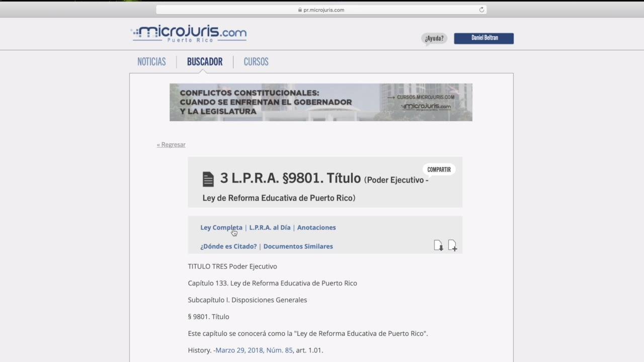 ⚖️¿No sabes cómo buscar una ley en LPR? | ⚖️¿No sabes cómo buscar una ...
